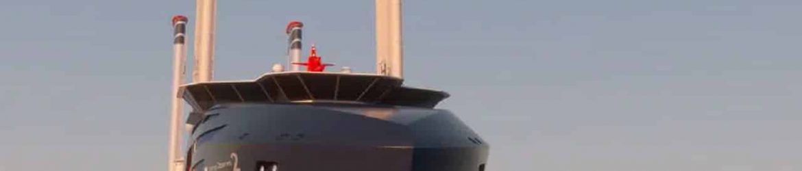 Observer 2 – navio movido a hidrogênio promete revolucionar transporte marítimo – foto: Divulgação