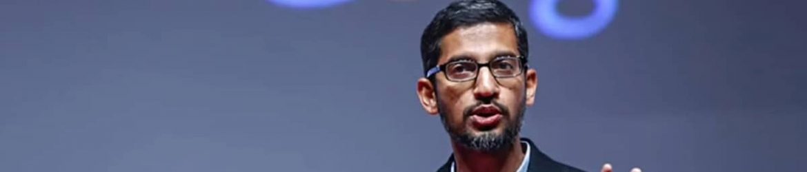 CEO do Google, Sundar Pichai, disse que leis para proteger avanços da IA ​​“não são para uma empresa decidir” sozinha (Imagem: Huffington Post)